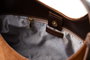 Vince Camuto Bolso Cremona Suede Brown de Polipiel Marrón